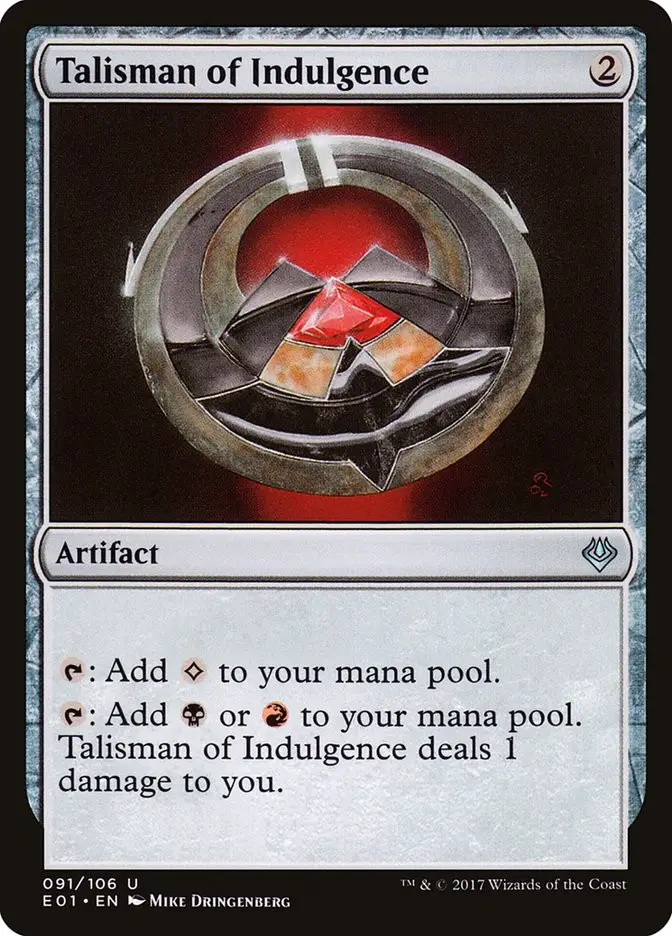 Talisman of Indulgence (Archenemy: Nicol Bolas)