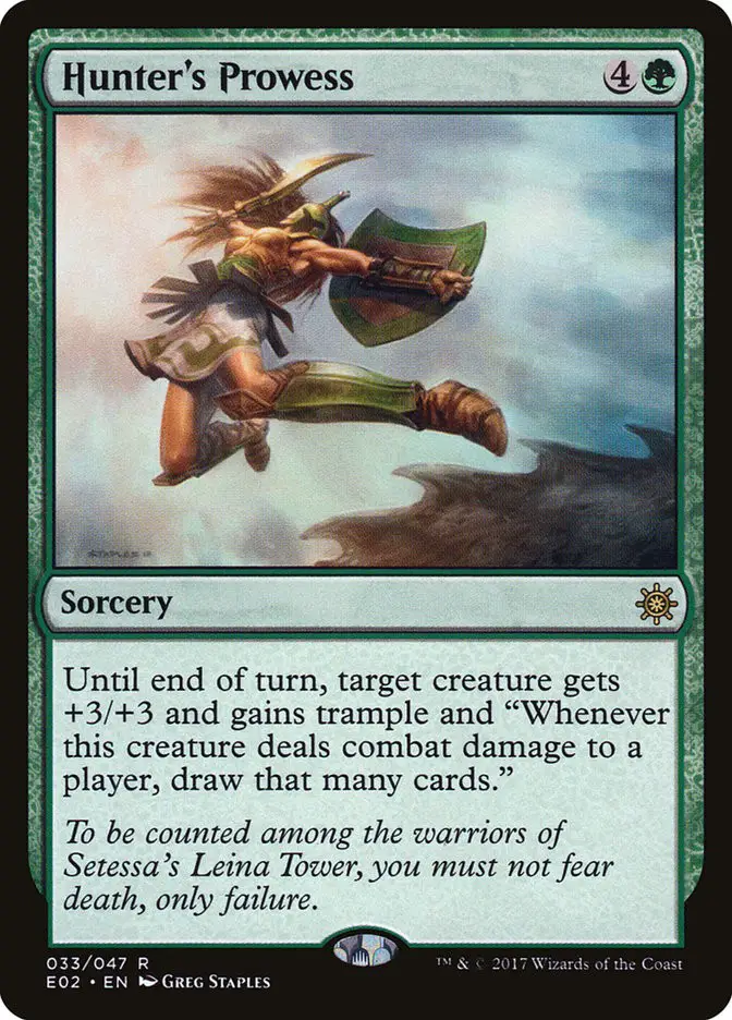 Hunter s Prowess (Explorers of Ixalan)
