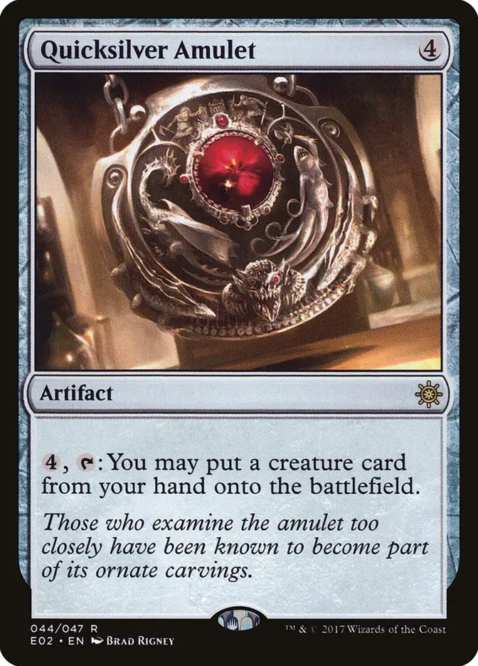 Quicksilver Amulet (Explorers of Ixalan)