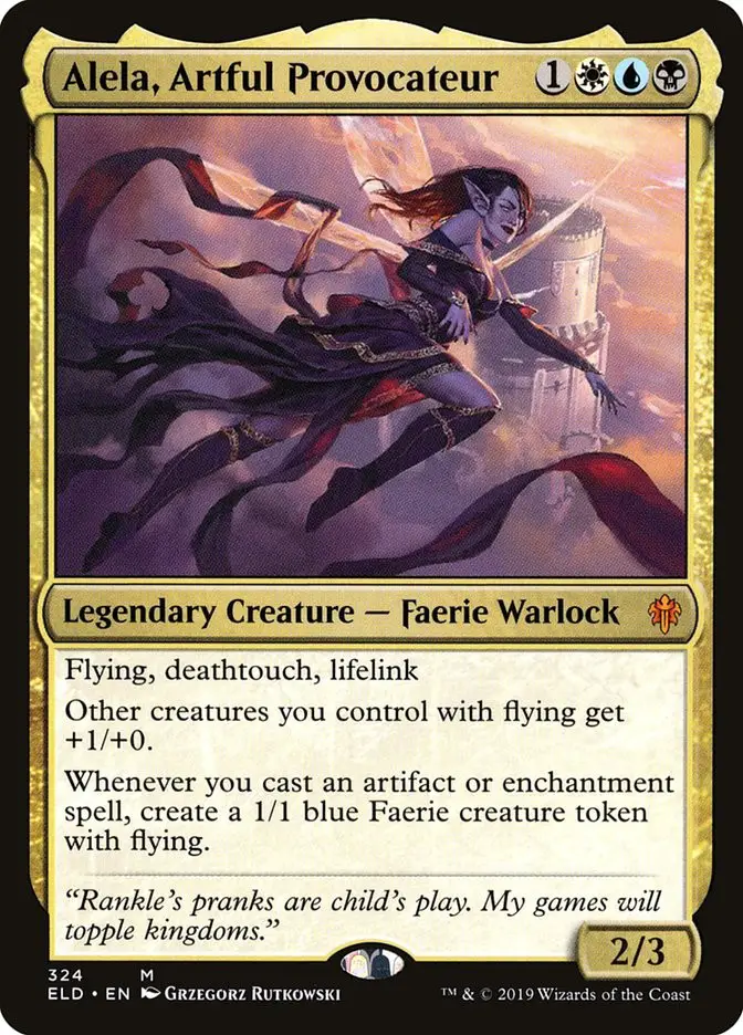 Alela  Artful Provocateur (Throne of Eldraine)
