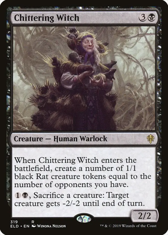 Chittering Witch (Throne of Eldraine)