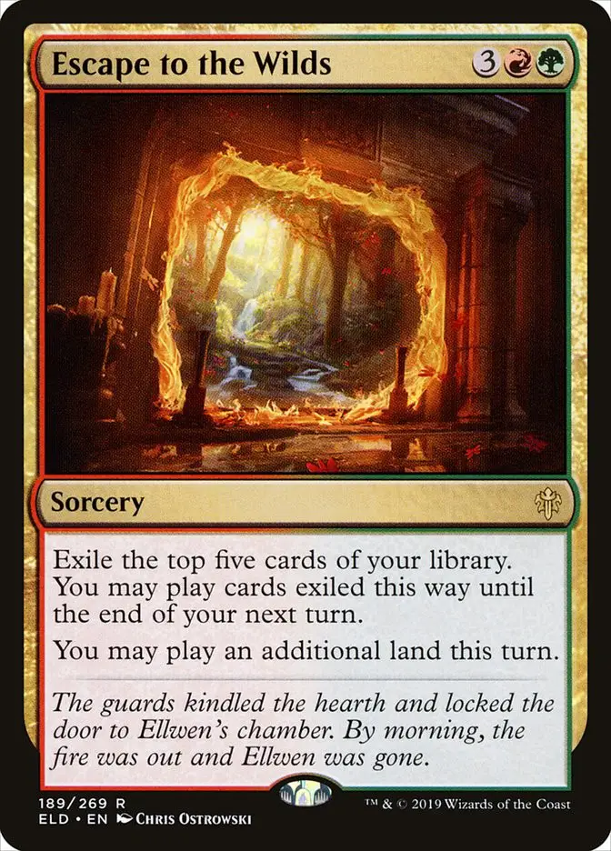 Escape to the Wilds (Throne of Eldraine)