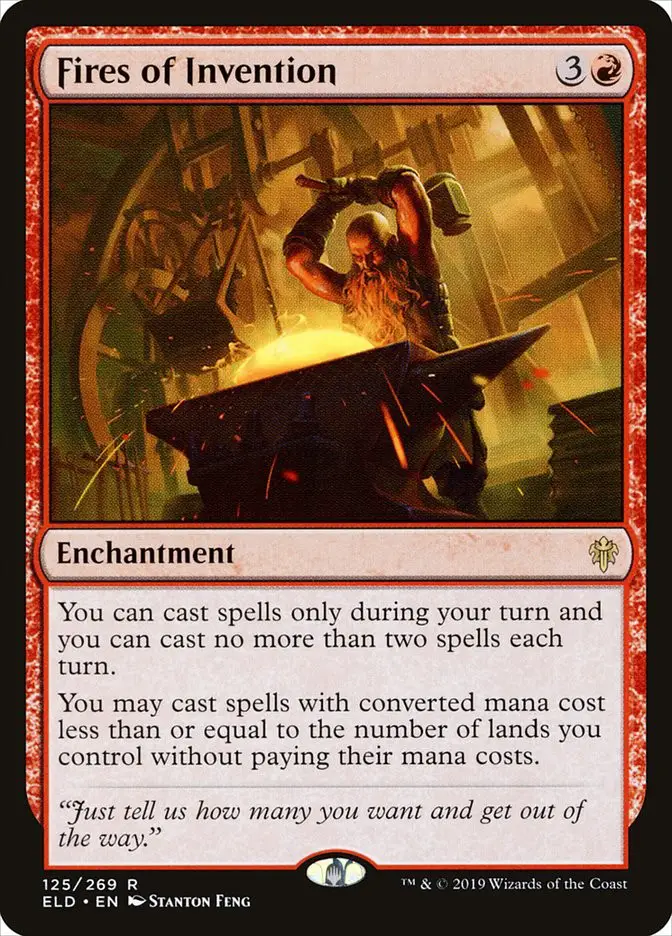Fires of Invention (Throne of Eldraine)