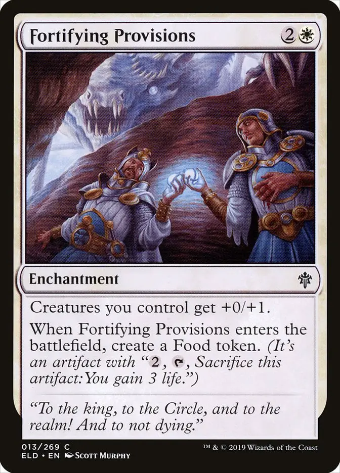 Fortifying Provisions (Throne of Eldraine)