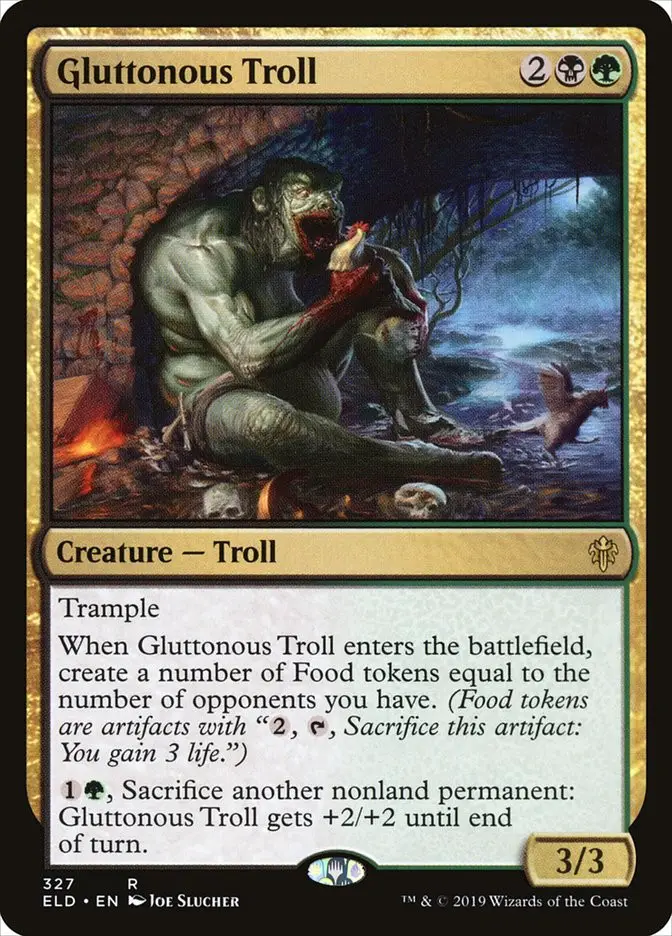 Gluttonous Troll (Throne of Eldraine)