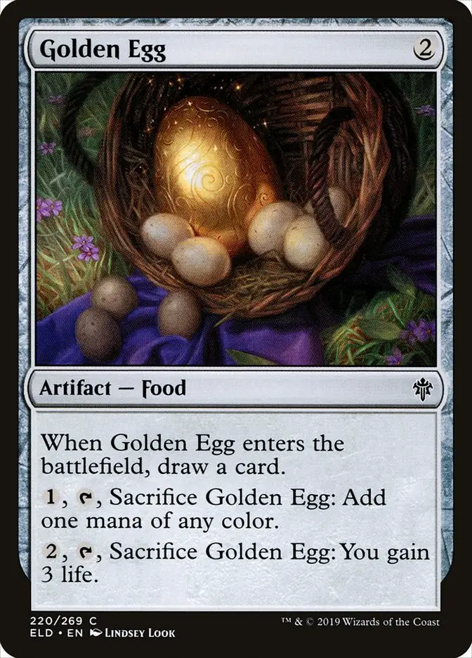 Golden Egg (Throne of Eldraine)