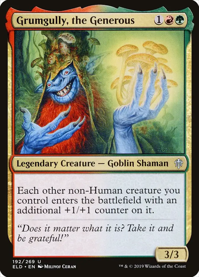 Grumgully  the Generous (Throne of Eldraine)