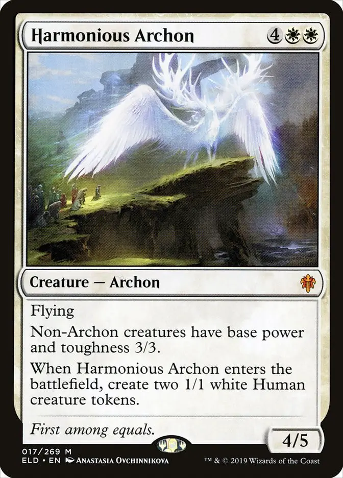 Harmonious Archon (Throne of Eldraine)