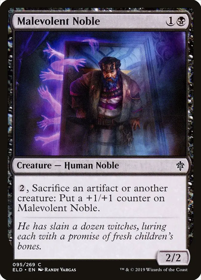 Malevolent Noble (Throne of Eldraine)