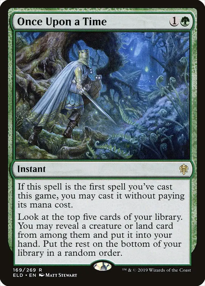 Once Upon a Time (Throne of Eldraine)