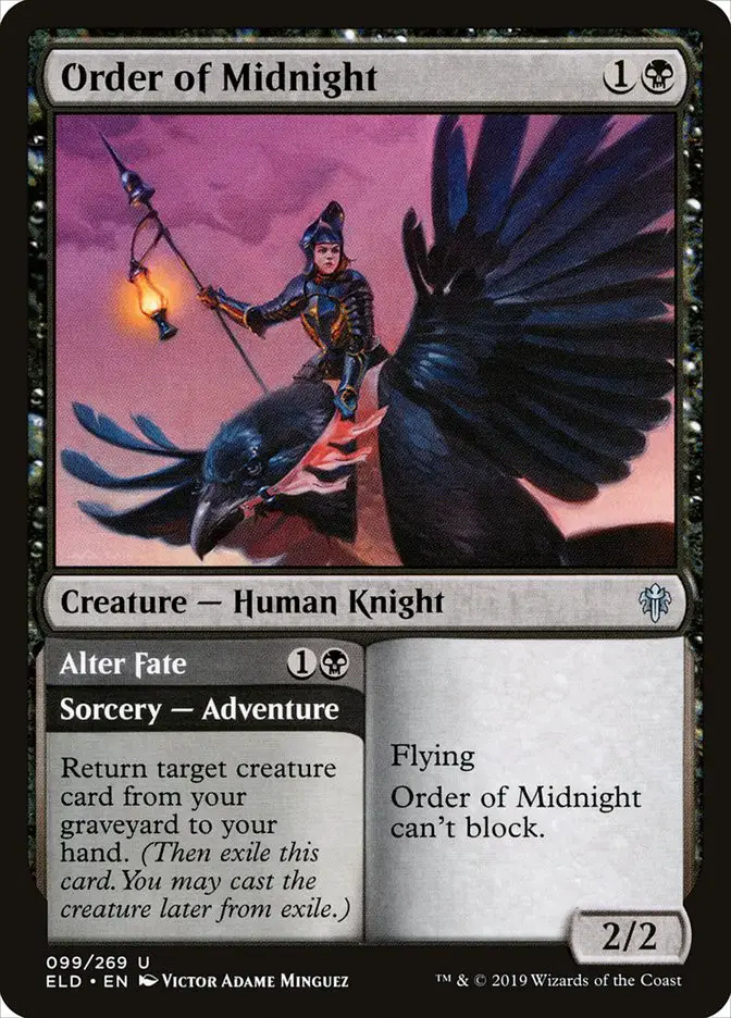 Order of Midnight    Alter Fate (Throne of Eldraine)