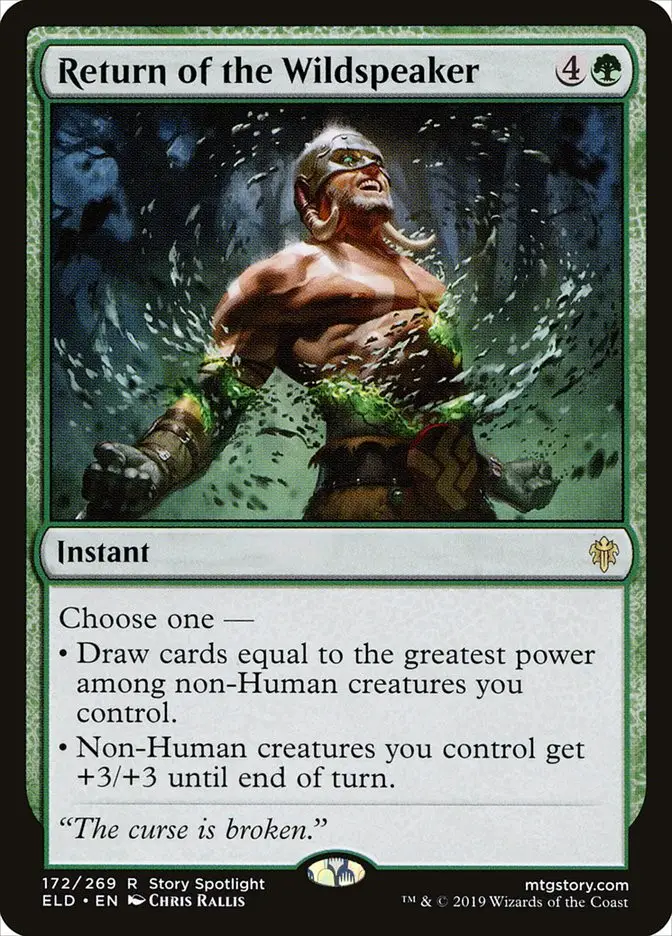 Return of the Wildspeaker (Throne of Eldraine)