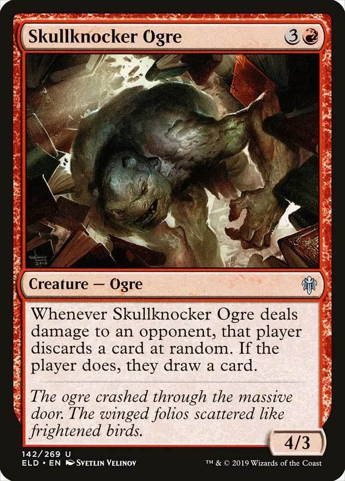 Skullknocker Ogre (Throne of Eldraine)