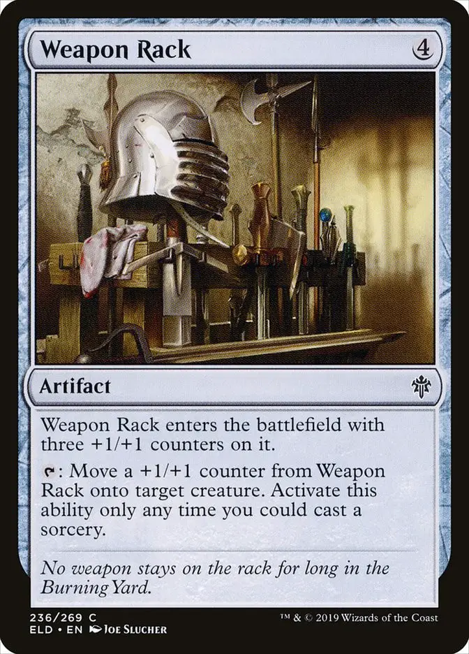 Weapon Rack (Throne of Eldraine)