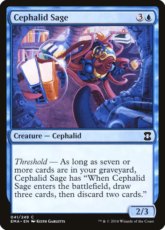 Cephalid Sage (Eternal Masters)