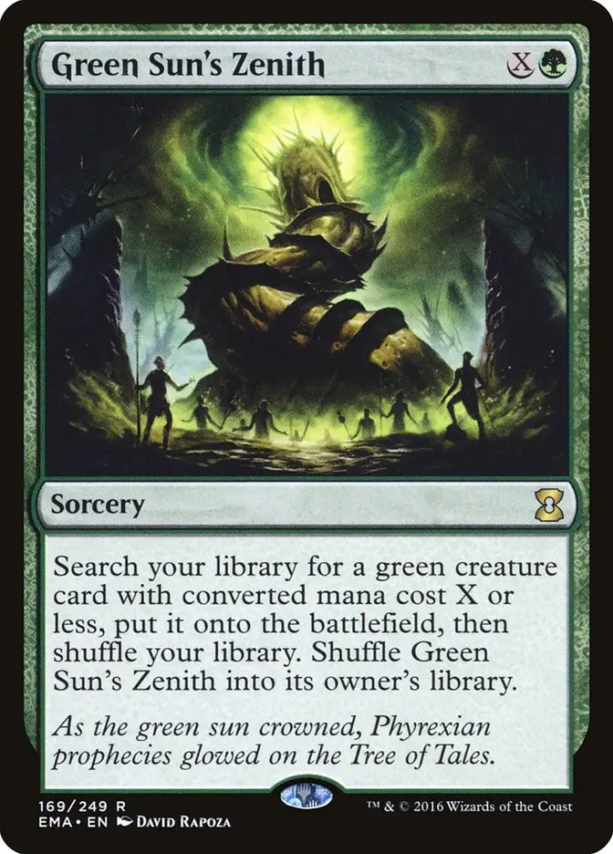Green Sun s Zenith (Eternal Masters)