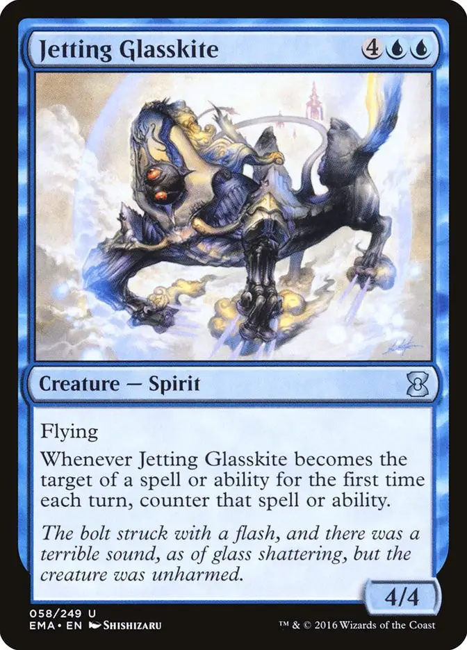Jetting Glasskite (Eternal Masters)