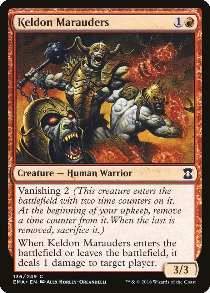 Keldon Marauders (Eternal Masters)