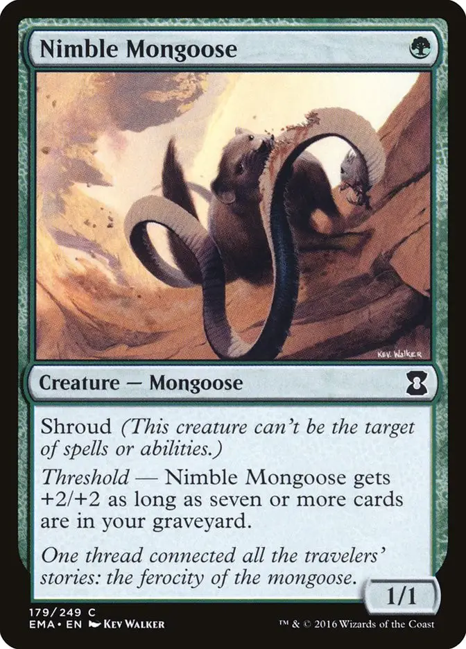 Nimble Mongoose (Eternal Masters)
