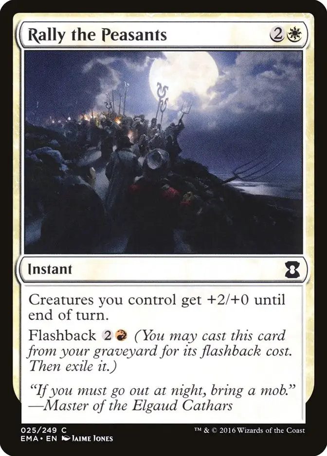 Rally the Peasants (Eternal Masters)