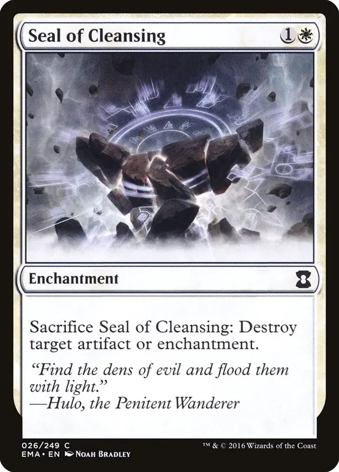Seal of Cleansing (Eternal Masters)