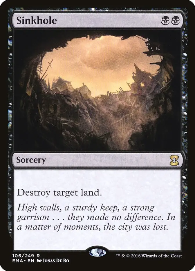 Sinkhole (Eternal Masters)