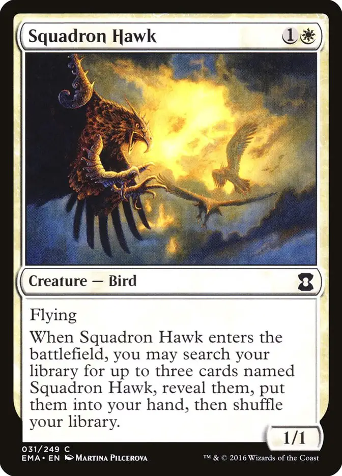 Squadron Hawk (Eternal Masters)