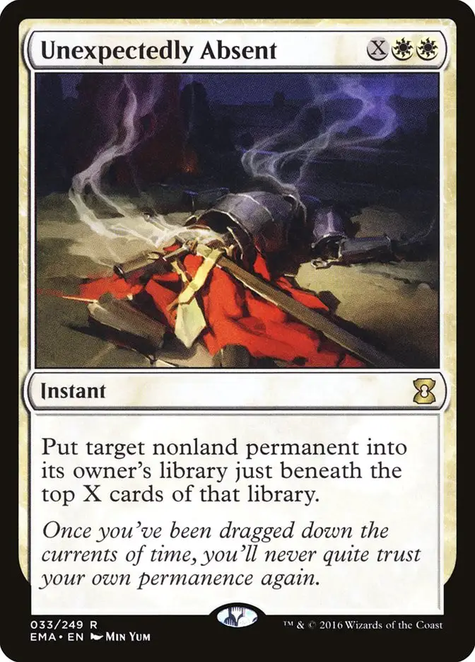 Unexpectedly Absent (Eternal Masters)