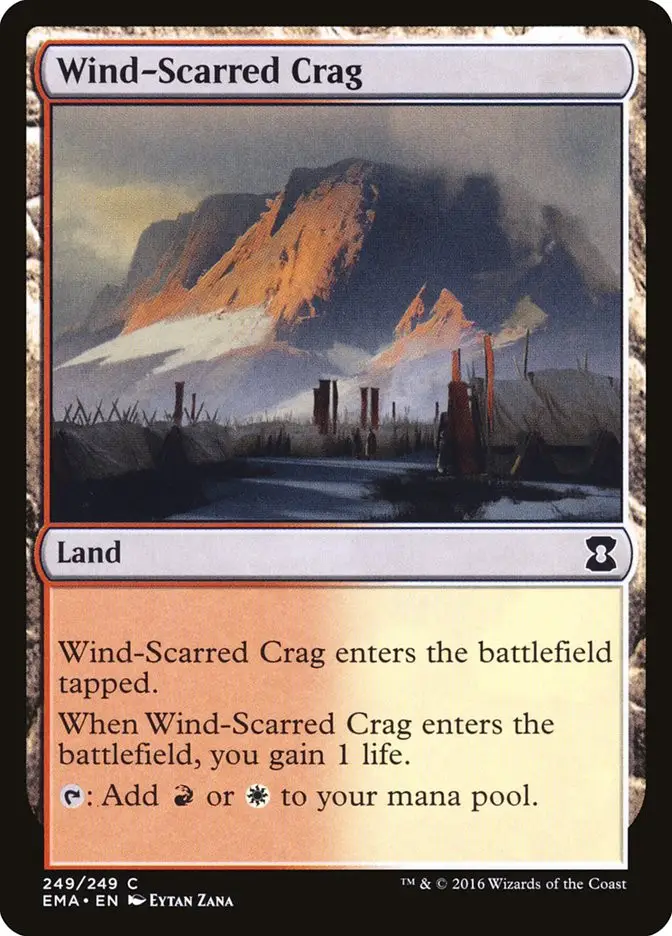 Wind Scarred Crag (Eternal Masters)