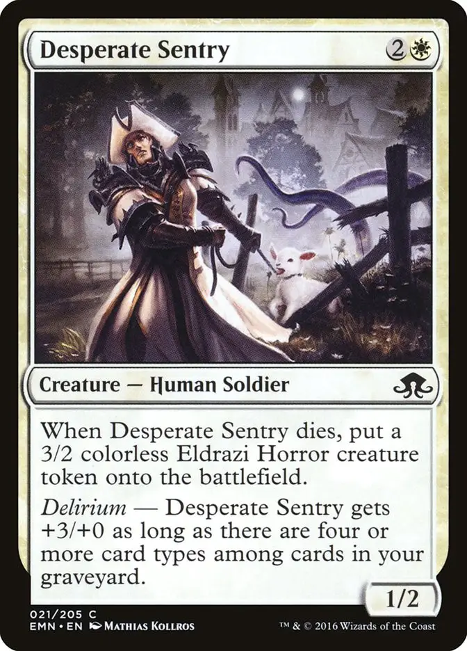 Desperate Sentry (Eldritch Moon)