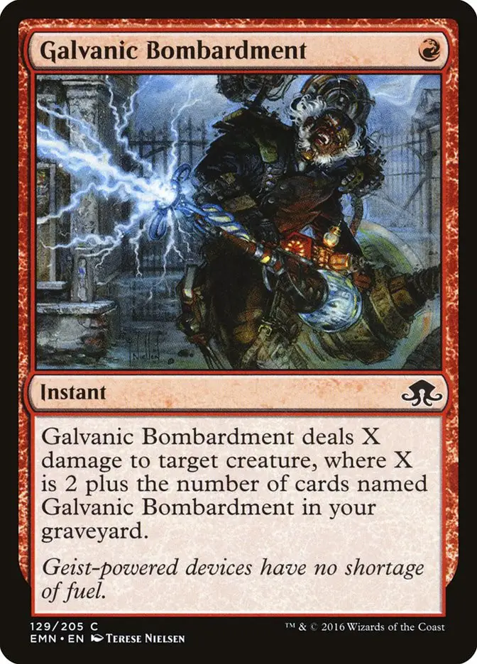 Galvanic Bombardment (Eldritch Moon)