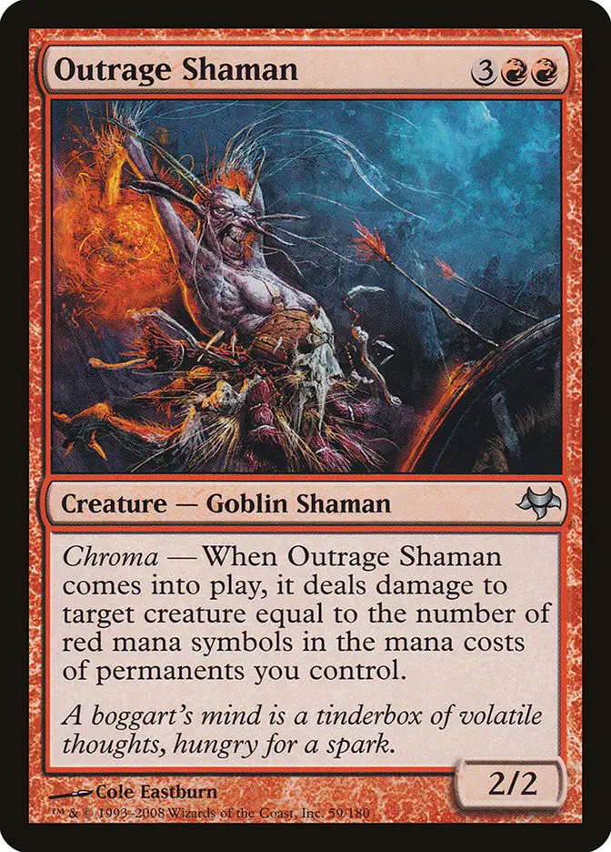 Outrage Shaman (Eventide)