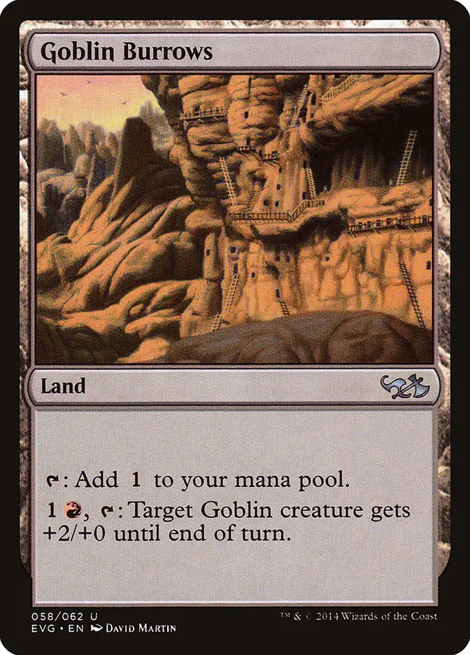 Goblin Burrows (Duel Decks Anthology: Elves vs. Goblins)