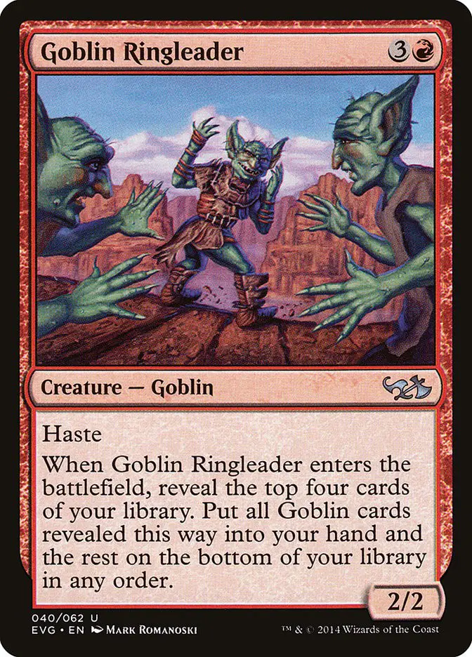 Goblin Ringleader (Duel Decks Anthology: Elves vs. Goblins)