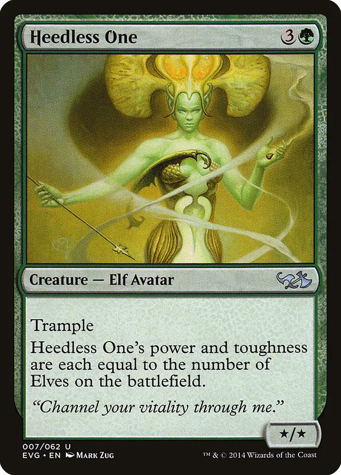 Heedless One (Duel Decks Anthology: Elves vs. Goblins)