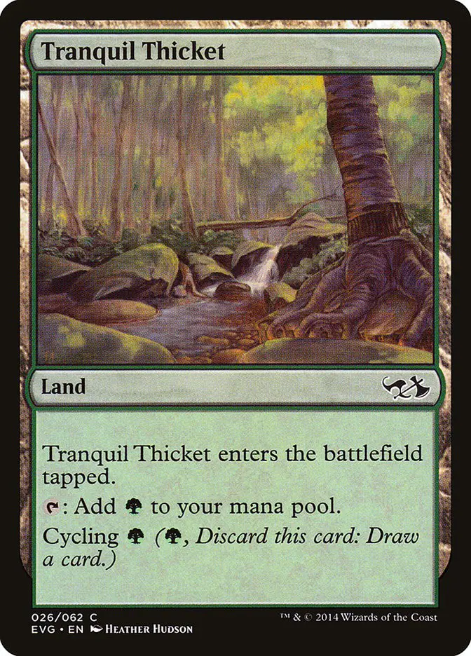 Tranquil Thicket (Duel Decks Anthology: Elves vs. Goblins)