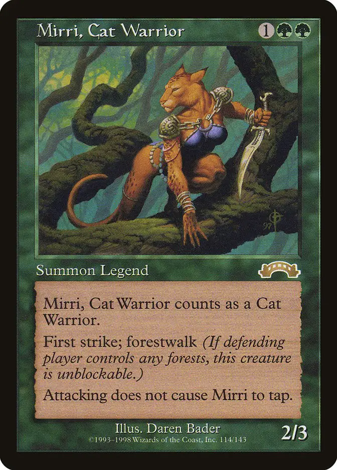 Mirri  Cat Warrior (Exodus)