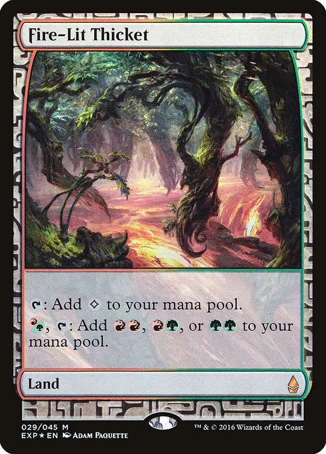 Fire Lit Thicket (Zendikar Expeditions)
