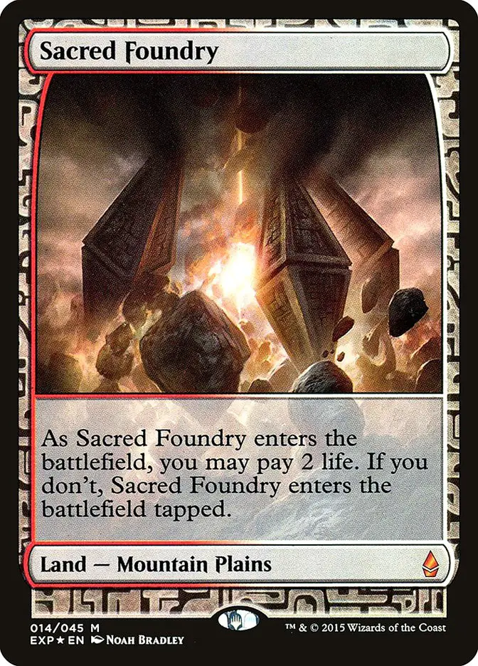 Sacred Foundry (Zendikar Expeditions)