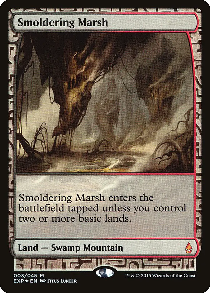 Smoldering Marsh (Zendikar Expeditions)
