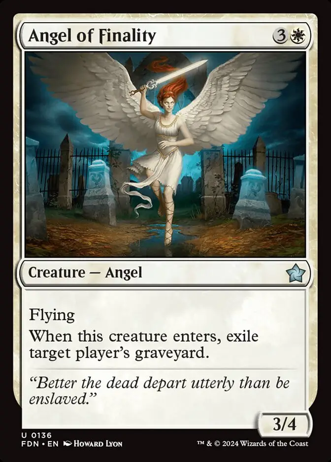 Angel of Finality (Foundations)