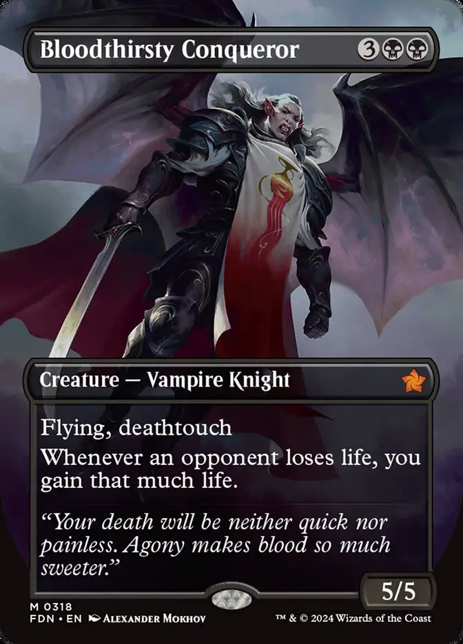 Bloodthirsty Conqueror (Foundations)