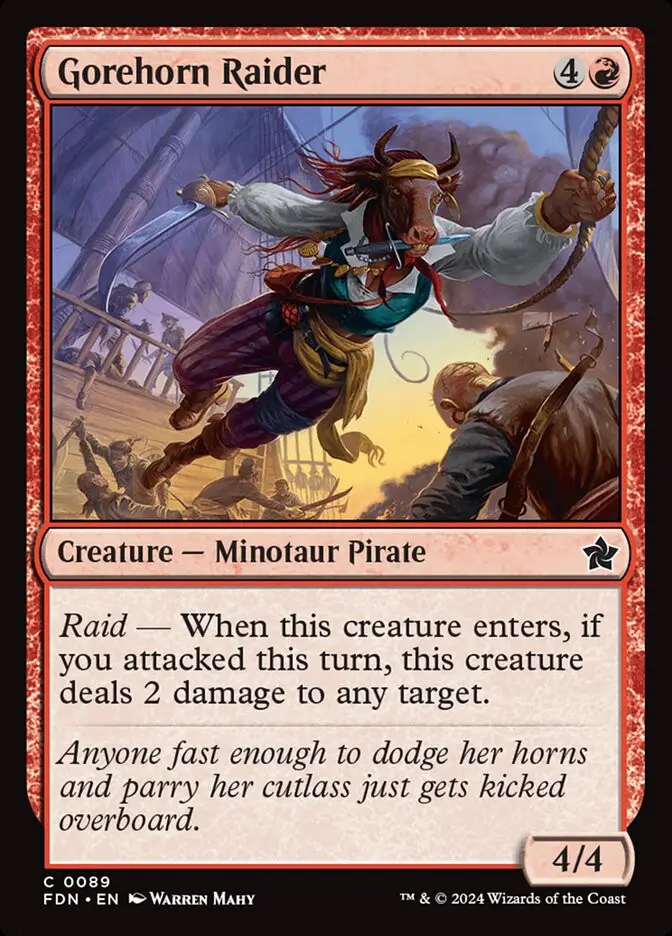 Gorehorn Raider (Foundations)