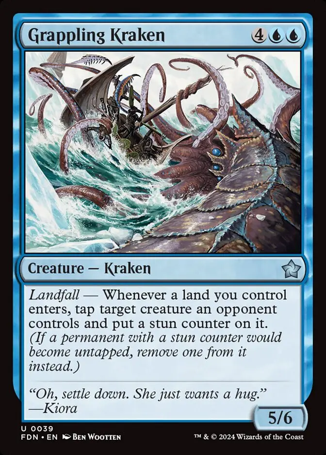 Grappling Kraken (Foundations)