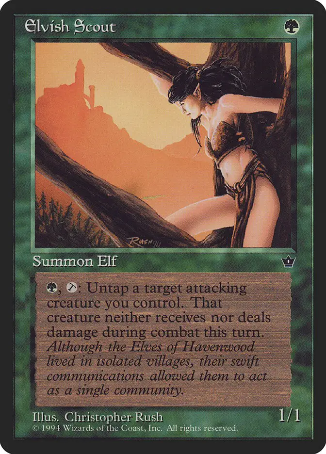 Elvish Scout (Fallen Empires)