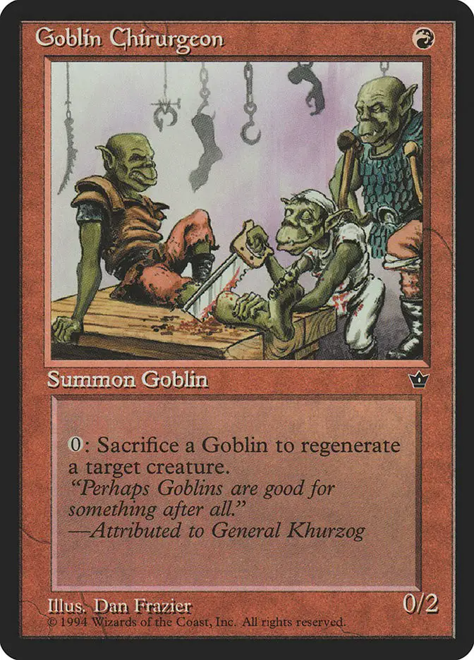 Goblin Chirurgeon (Fallen Empires)