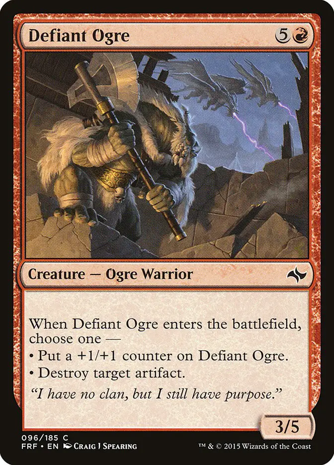 Defiant Ogre (Fate Reforged)