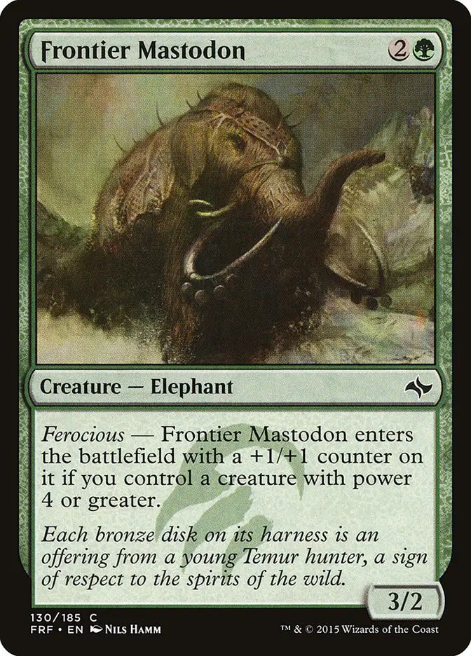 Frontier Mastodon (Fate Reforged)