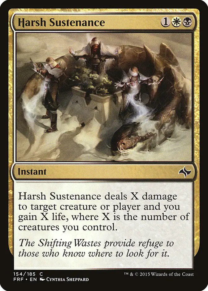 Harsh Sustenance (Fate Reforged)