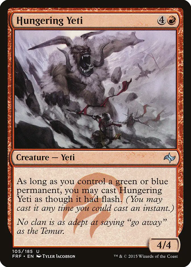 Hungering Yeti (Fate Reforged)